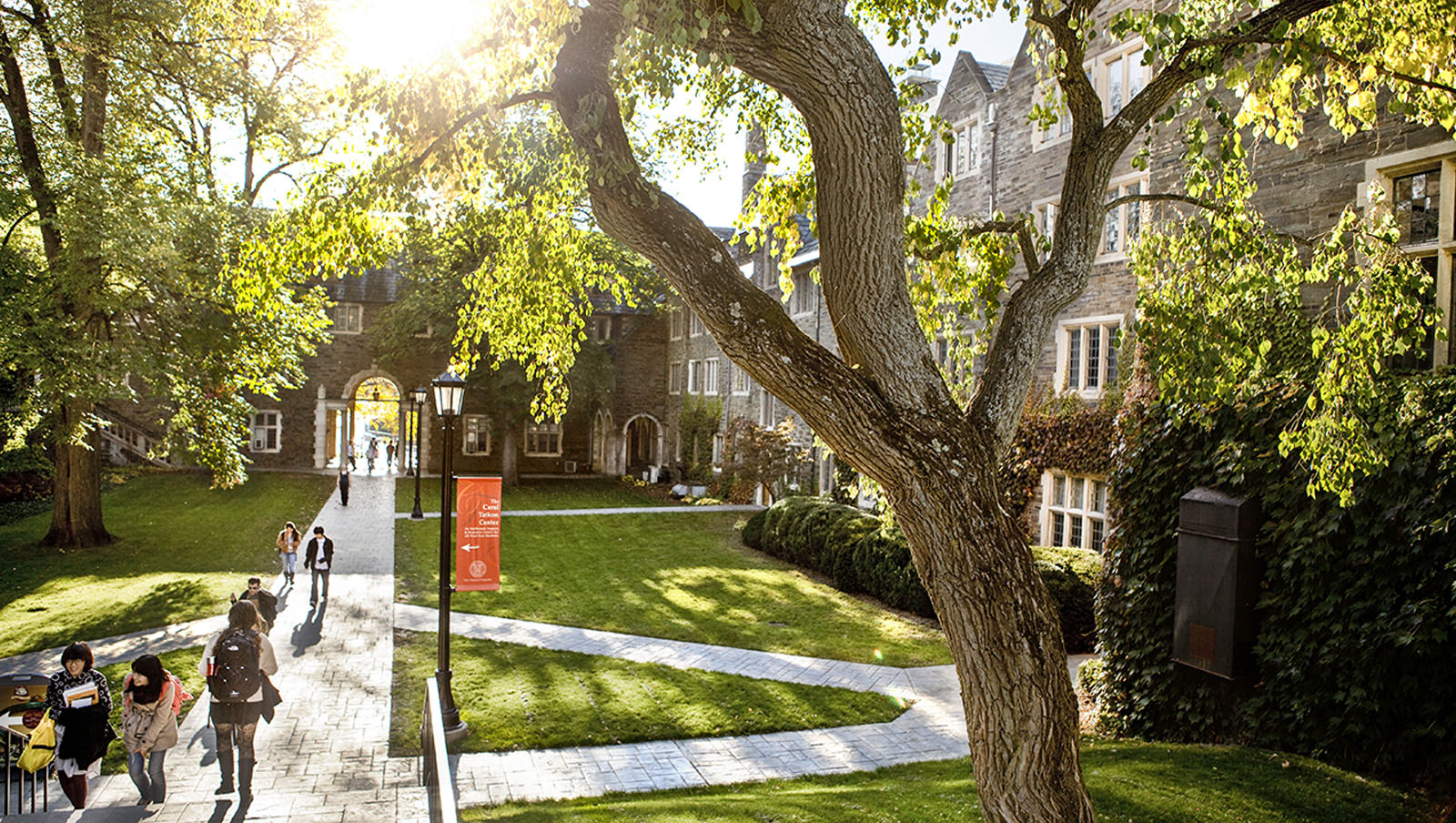 The Cornell University campus