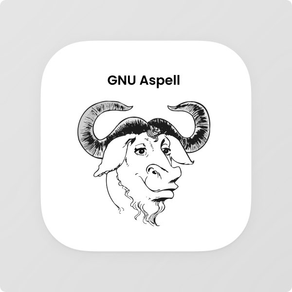 The GNU Aspell utility logo