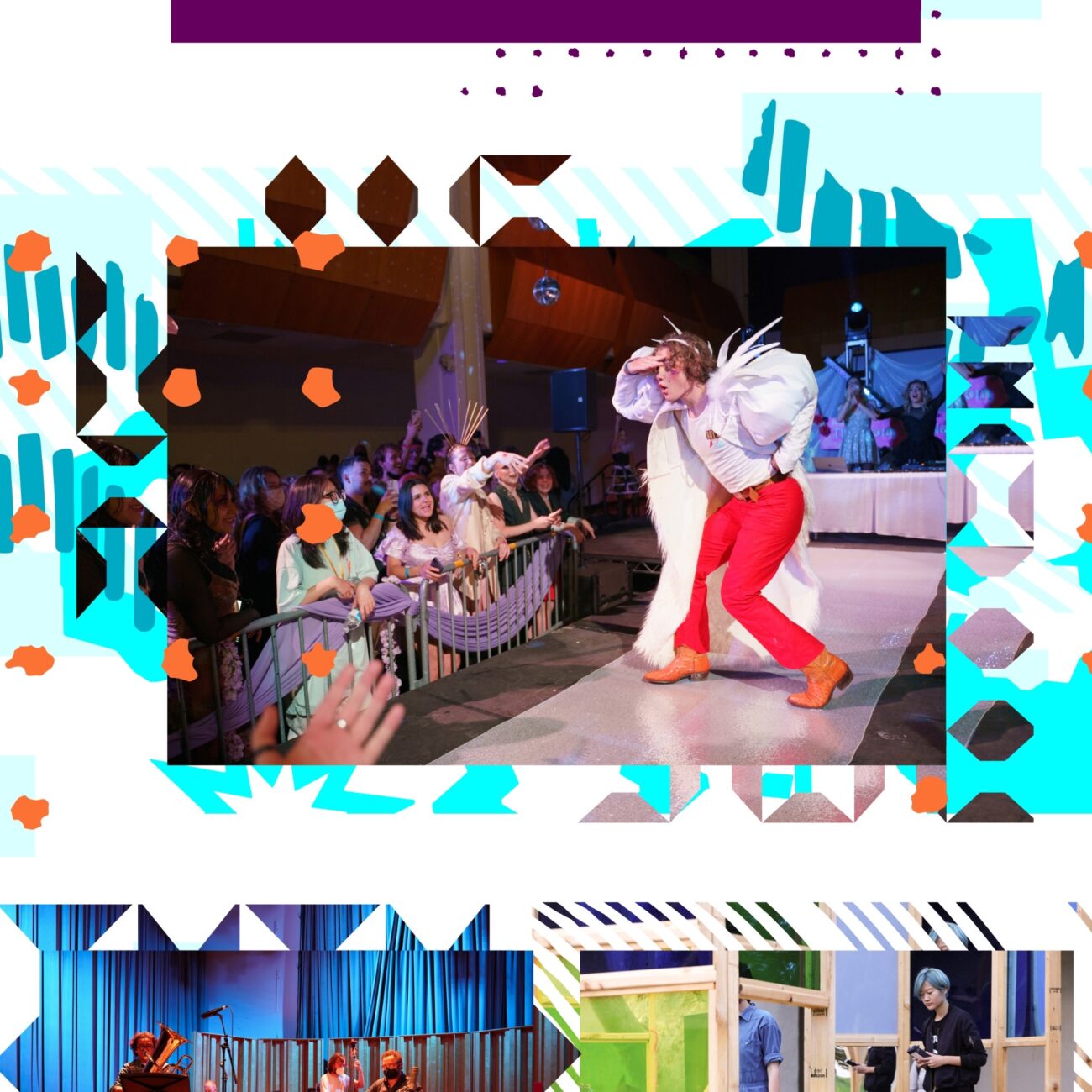 CalArts background, parallax, and shape masks