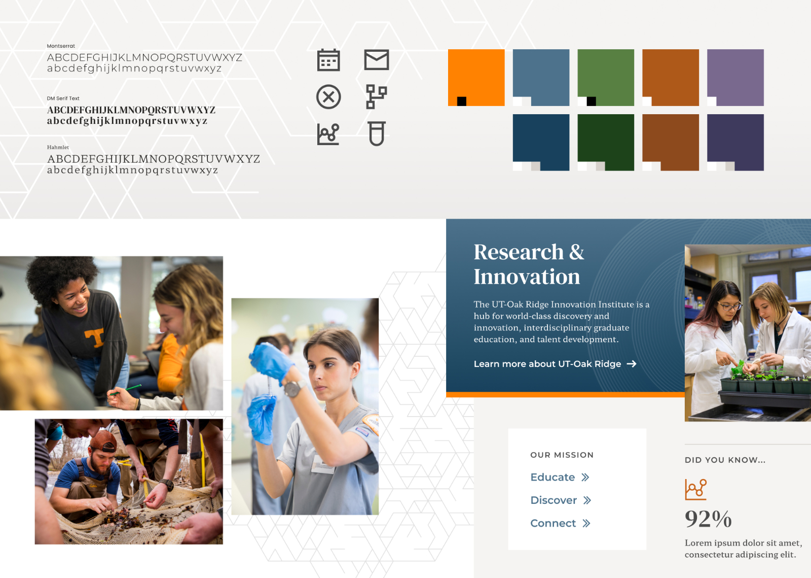 University of Tennessee System design elements and exploration